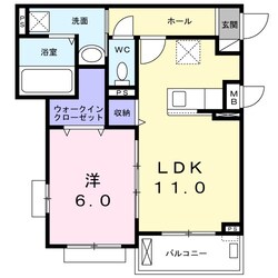 杭瀬駅 徒歩10分 3階の物件間取画像